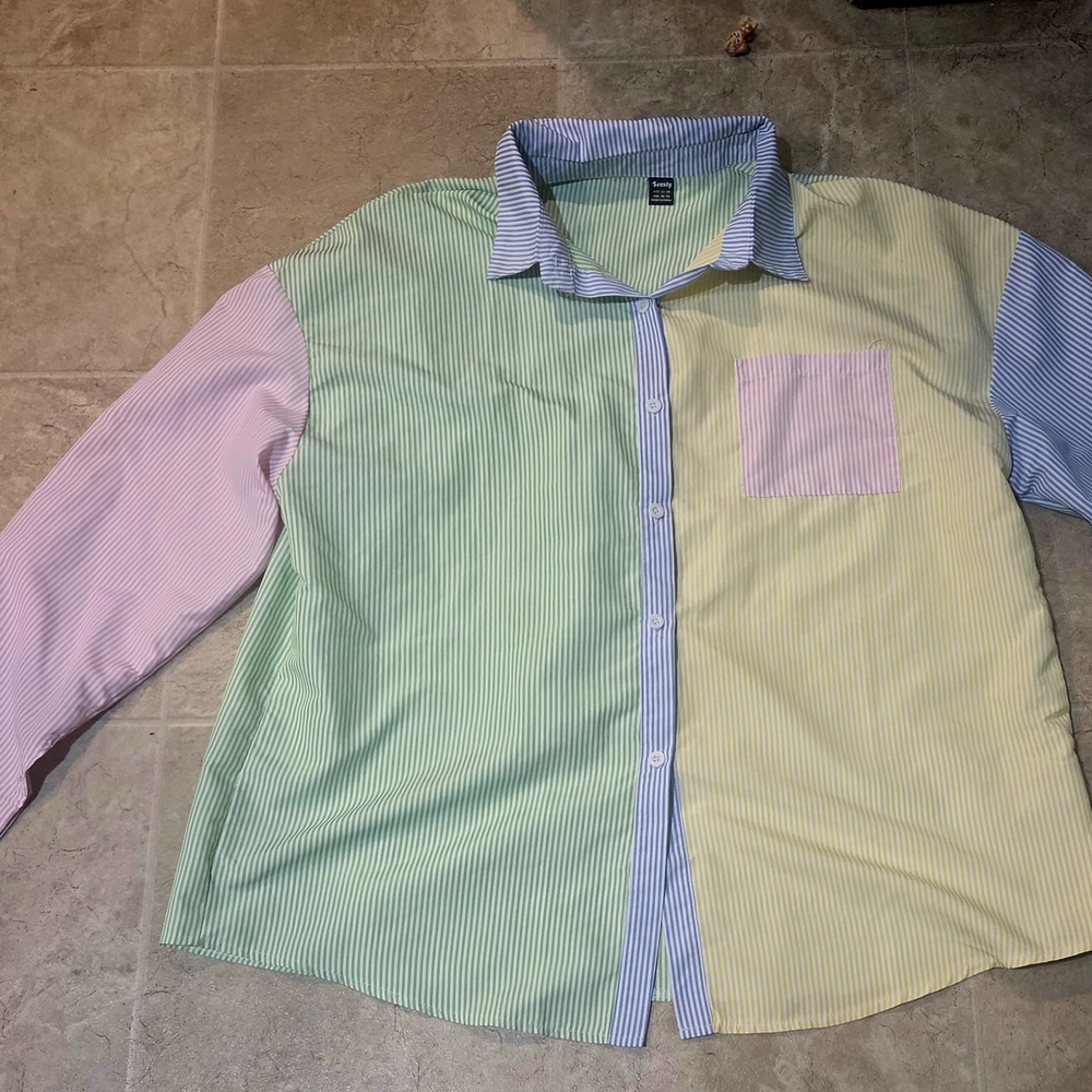 Multicolor Striped Shirt - Picture 4 of 7